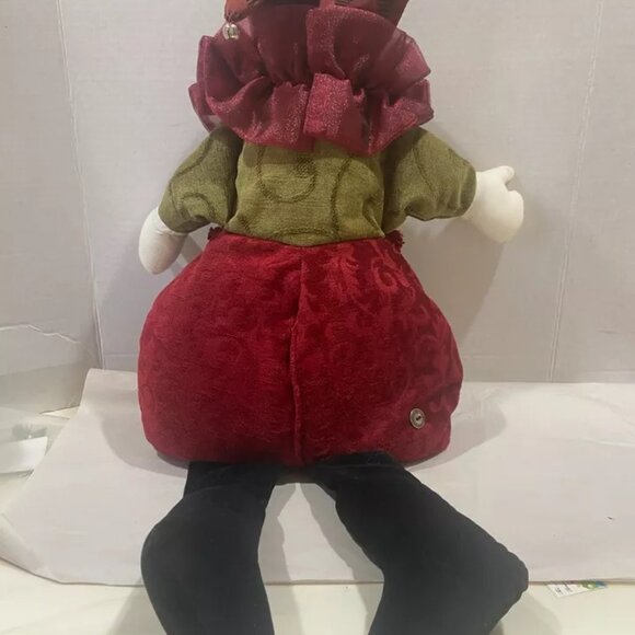 Vintage 2003 Woof & Poof Jester Clown Stuffed Doll - Picture 3 of 7